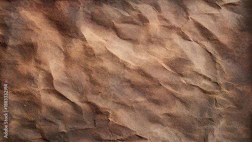 Brown wrinkle recycle paper background. 
