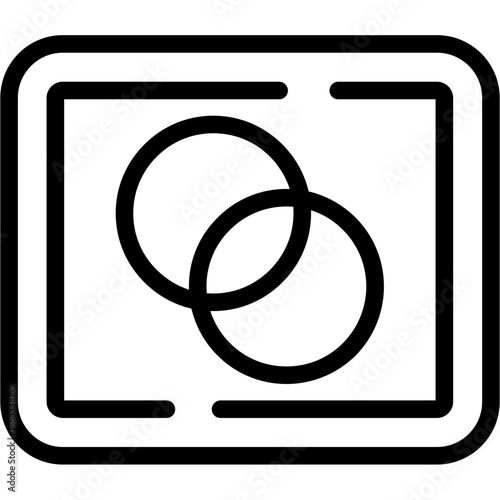 Circles overlap Icon