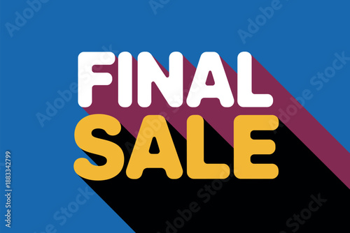 Colorful Final Sale Advertisement Graphic