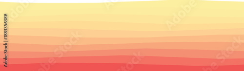 A calming scene of soft gradient waves in warm sunset colors, creating a soothing atmosphere.