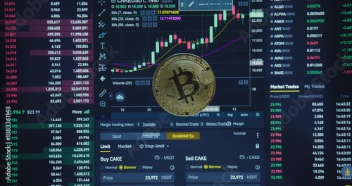 stock market chart