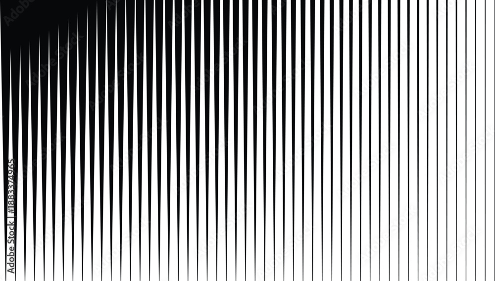 Obraz premium Dynamic black and white striped pattern for use in modern graphic design and abstract art concepts.