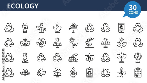 Icon set of business, finance, health, technology, event planing , AI, Music 