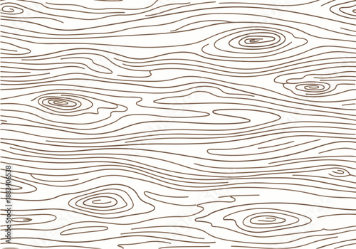 Wood grain texture background with light brown lines, seamless pattern for natural and organic designs