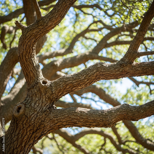 old oak tree