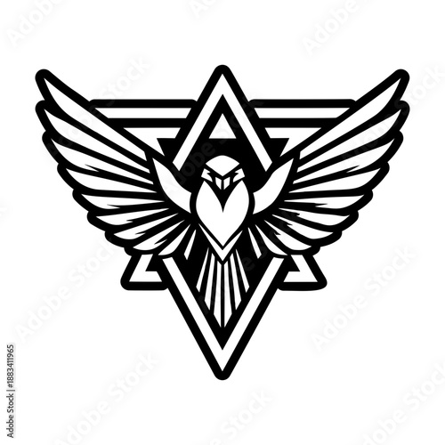 A filled style icon of a jay bird