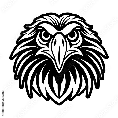 A solid style icon showing a bluebird