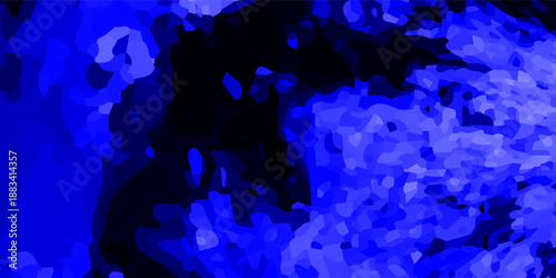 Blue and black creative abstract hand painted background, marble texture, abstract ocean, fragment of acrylic painting on canvas. Modern art. Contemporary art.