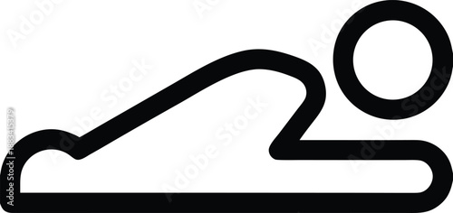 Minimalist vector file icon