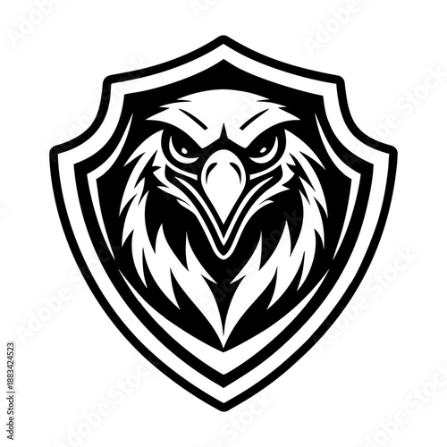 Filled style icon showing an aquila symbol