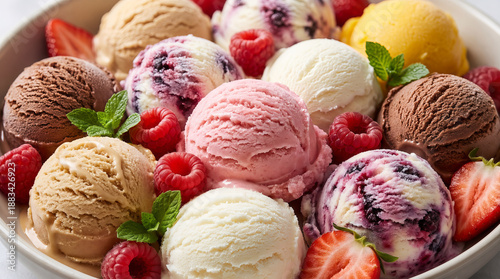 Ice cream photography.