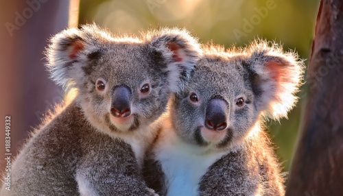 Two Adorable Koala Joey S