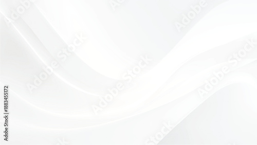 Abstract white wavy curved lines background texture