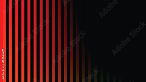 Color gradient bars fade from red to green through black contrast