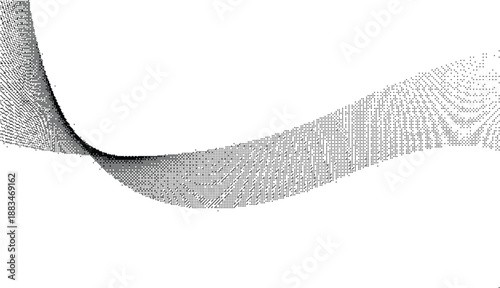 Vintage Digital Dither Texture with Pixel Noise