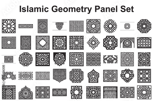 Islamic Geometry Panel Set