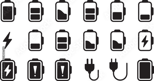 Battery level full empty