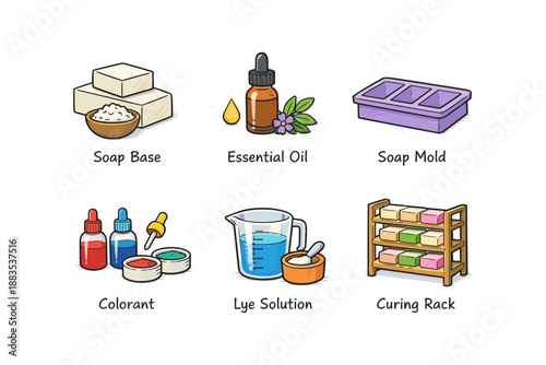 Soap making essentials: discover key ingredients and tools for crafting homemade soap