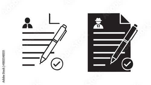 Hand holding pencil completing multiple choice test answer sheet