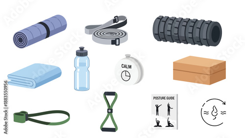 Yoga and Pilates Accessories for Relaxation and Fitness