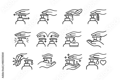 Icons pump reduced range icon strain press accessible focus gentle force accessibility