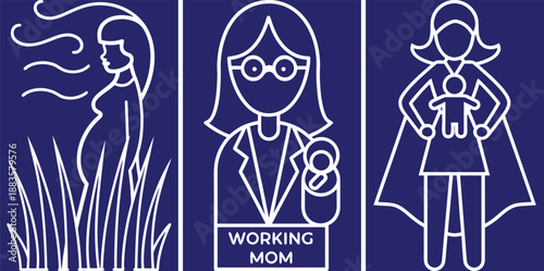 Modern Woman's Journey: Celebrating Motherhood, Pregnancy, and the Strength of a Working Mom with a Baby