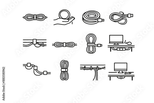 Restraint minimalist iconography extra vector coil cue smooth slack step bundled icon