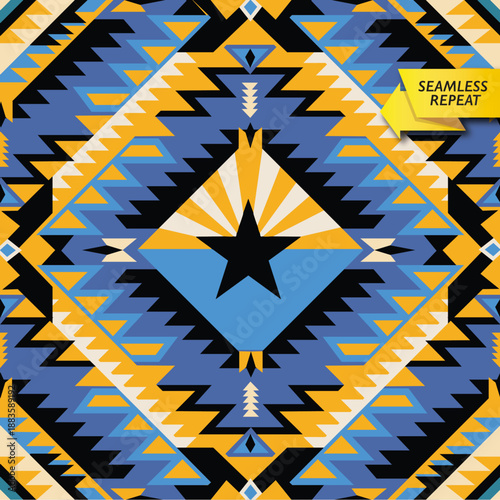 NATIVE AZ_0001_REPEAT_BLUE YELLOW