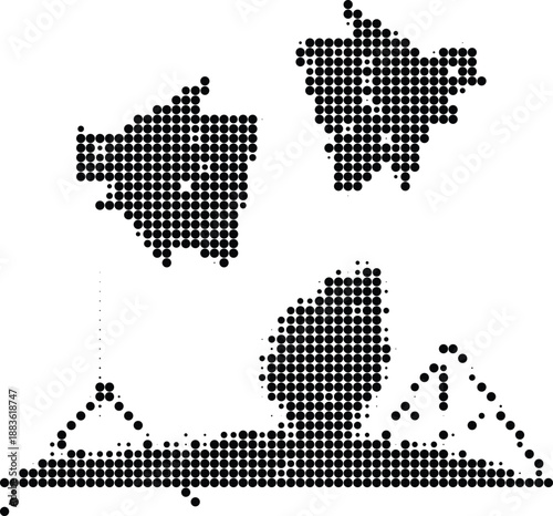 Retro Arcade Game Pixel Art Vector Illustration