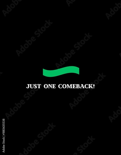 Photos T-shirt design showing the concept of wish for someone's comeback