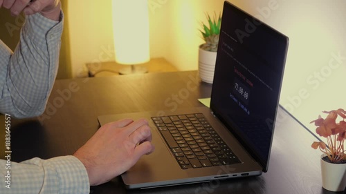 Senior Systems Administrator Engineer Falls Victim to Administor Spear Phishing Email Triggering Ransomware Encryption Virus - Cybersecurity Concept