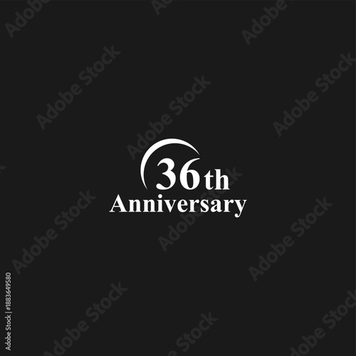anniversary logo design, commemorative design, gold, elegant, decoration, happy, element, business, celebrating, vector, greeting, template, birthday, congratulation, symbol, year