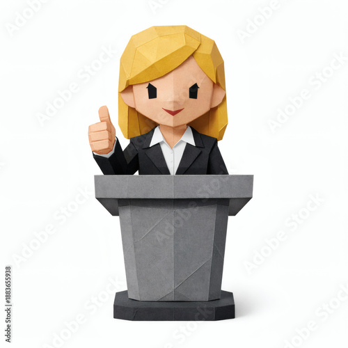 Businesswoman Presentation:...