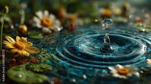 water_droplet, water_drop, liquid_drop, pure_water, clean_water, fresh_water