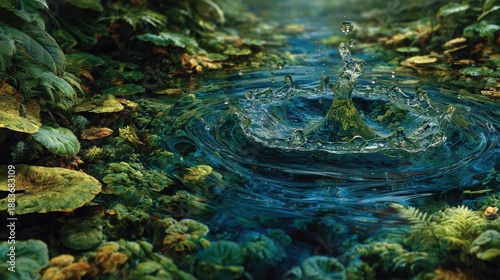 water_droplet, water_drop, liquid_drop, pure_water, clean_water, fresh_water