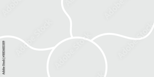 Abstract curve themed blank photo collage for multipurpose design