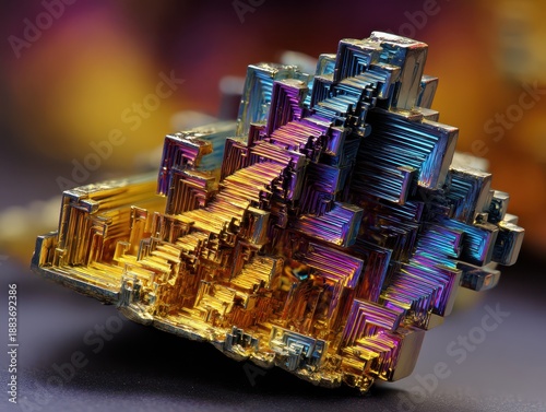 An intricate, multicolored,...