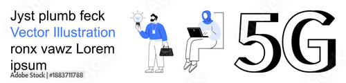 Digital communication, connectivity, technology advancements, mobile networks, tech innovations, remote work. People holding devices and interacting with symbols. Digital communication