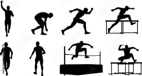 Collection of farmer vector illustrations showing agricultural workers in various farming activities, field labor scenes, tools, equipment, 