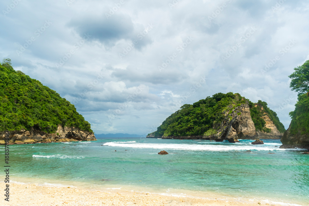Fototapeta premium tropical beach in bali 