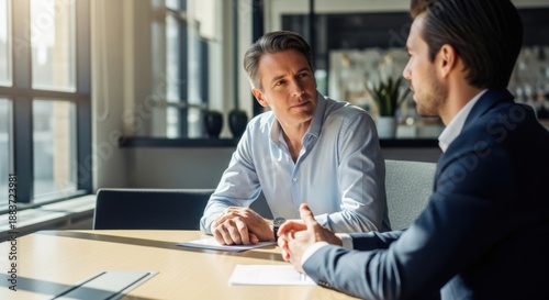 Professional business meeting