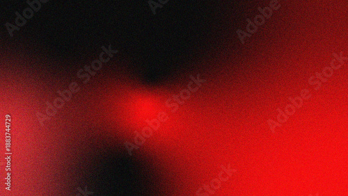Futuristic Deep Red and Black Abstract Glow Background with Soft Blurred Gradient and Subtle Grain Texture for Modern Digital Design