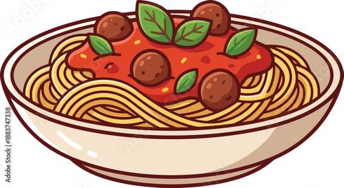 Spaghetti and Meatballs Icon