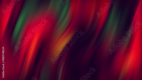 Abstract Dark Red Wave Loop Motion Background with Smooth Gradient Flow