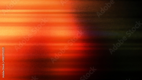 Tableau sur toile red light leaks ,retro noisy film texture light leak flare on black background