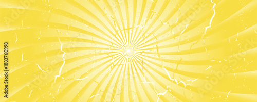 Background with yellow gradient and concentrated lines interspersed with