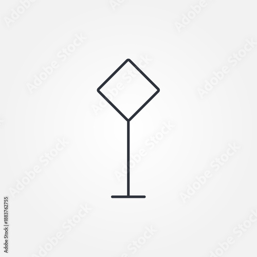 Traffic signs. International road signs isolated on a white background. Priority, warning, prohibition, mandatory, informational, service, and additional signs. Vector illustration. Main signs.