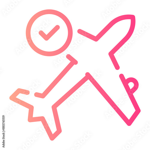 travelling gradient icon