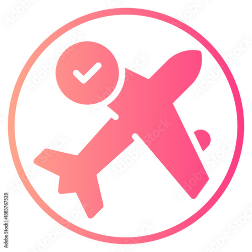 travelling gradient icon