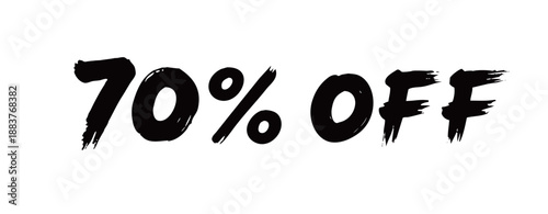 70% off矢量书法手写毛笔字
